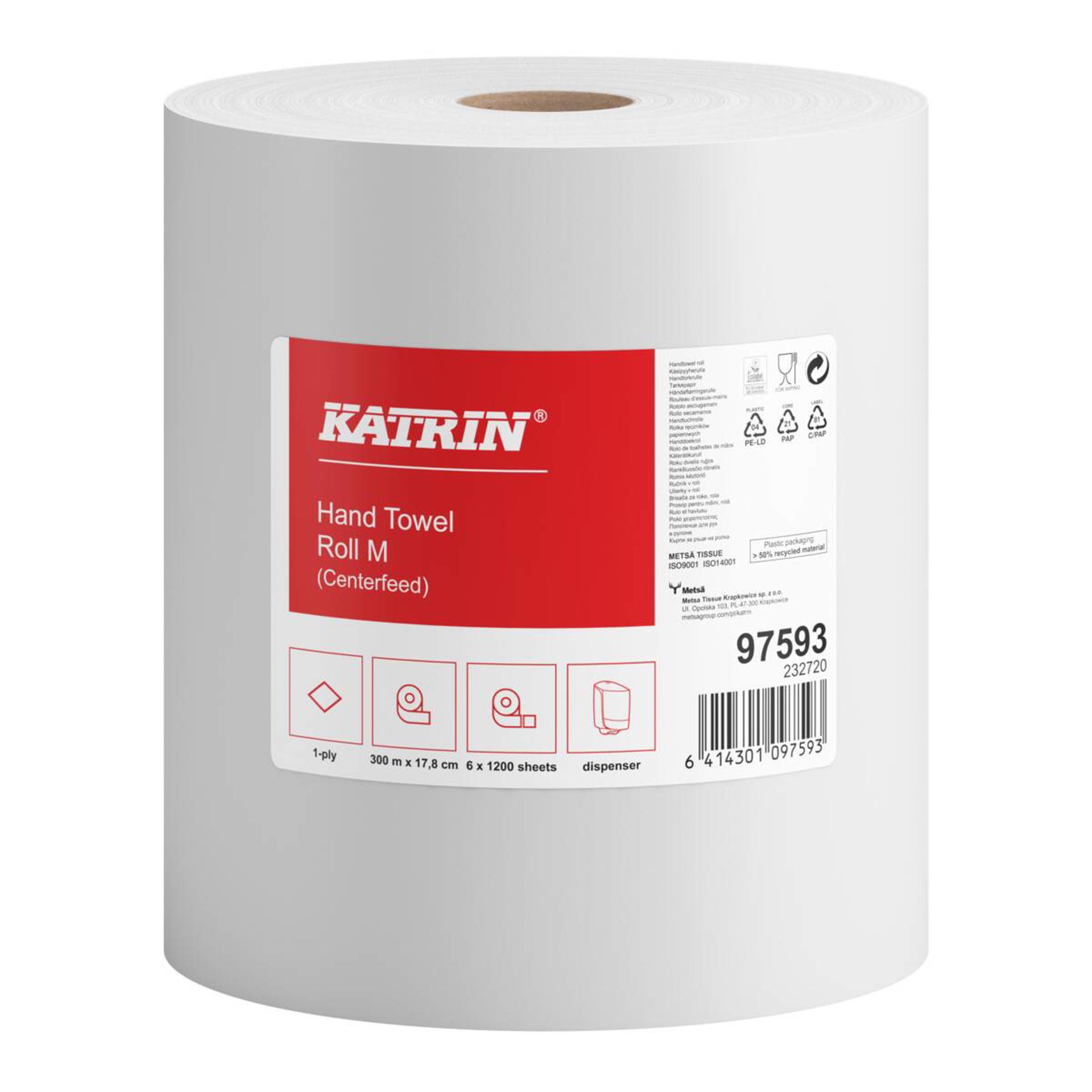 POETSROL WIT MIDI 20.5cm/300m KATRIN 1st