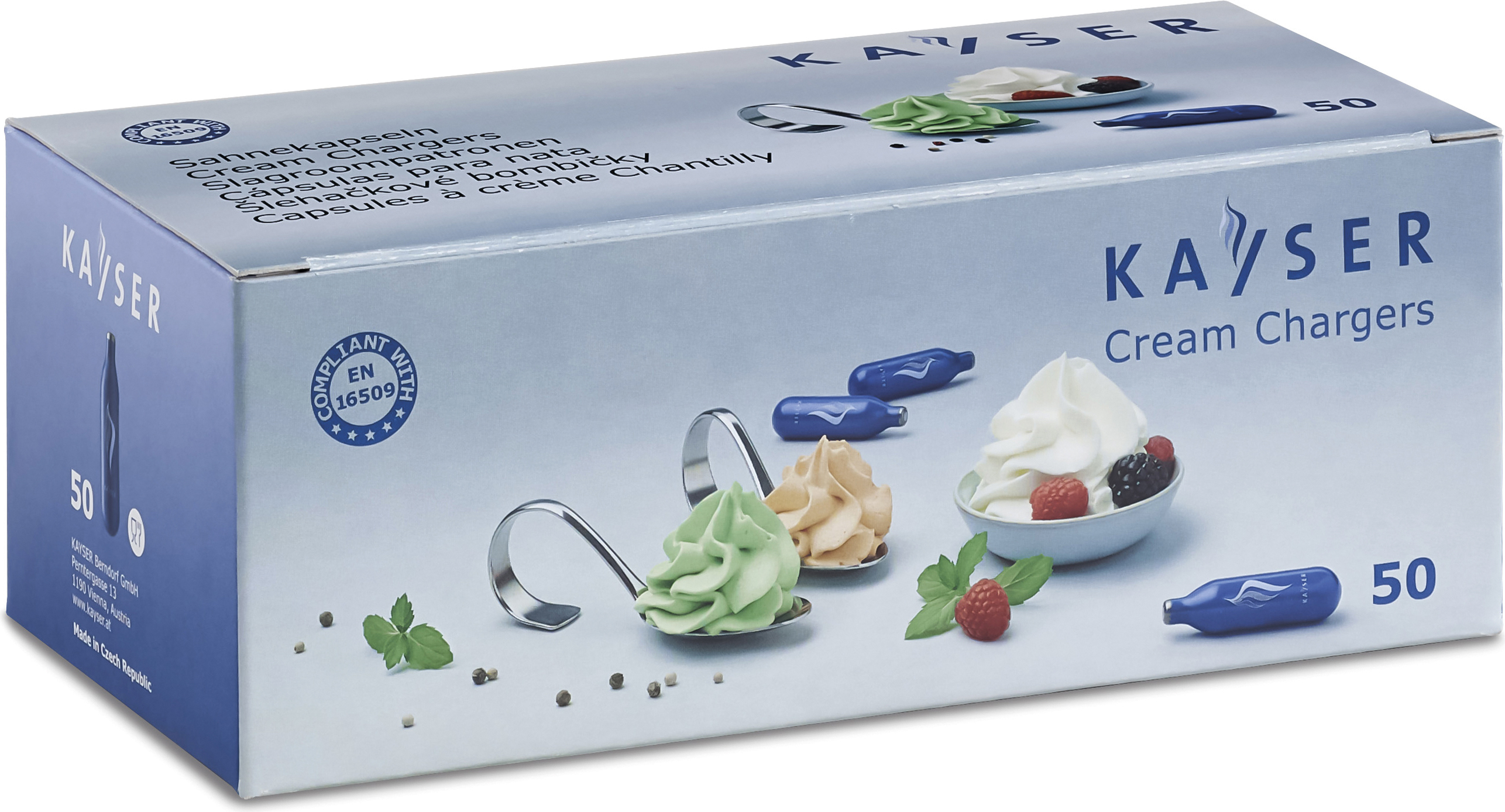 BONBONS/GASPATRONEN SLAGR.KAYSER 1x50st