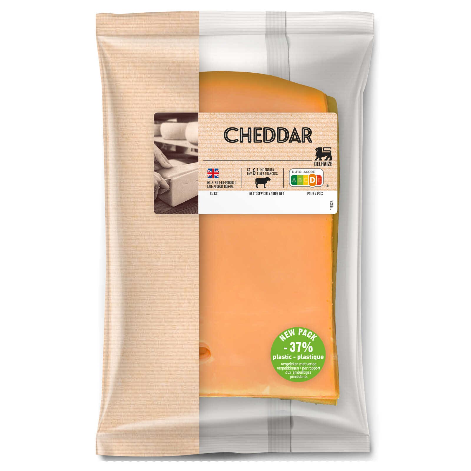 CHEDDAR CHEESE SNEDEN 88x12.3g