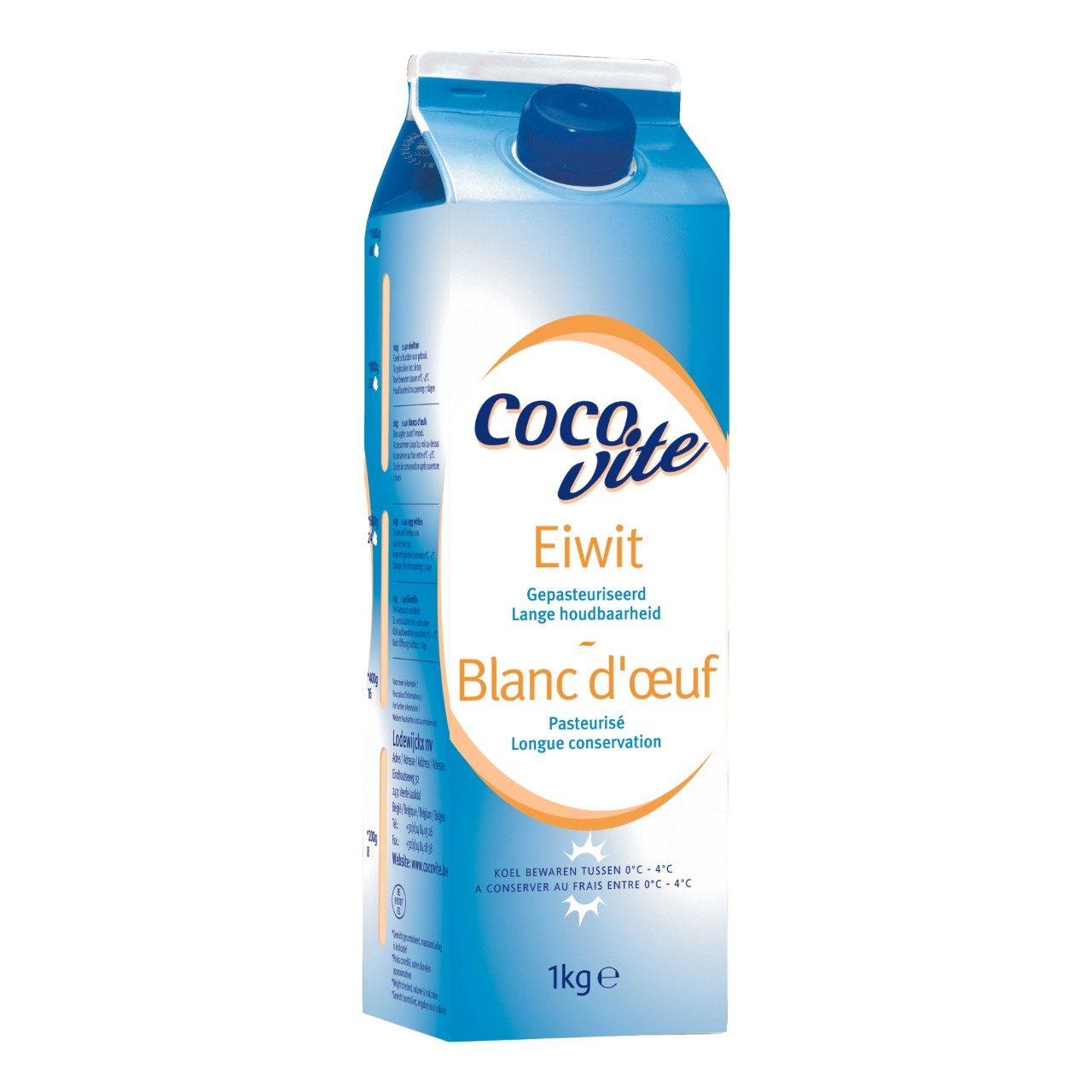 VERS EIWIT VLOEIBAAR COCOVITE 1L