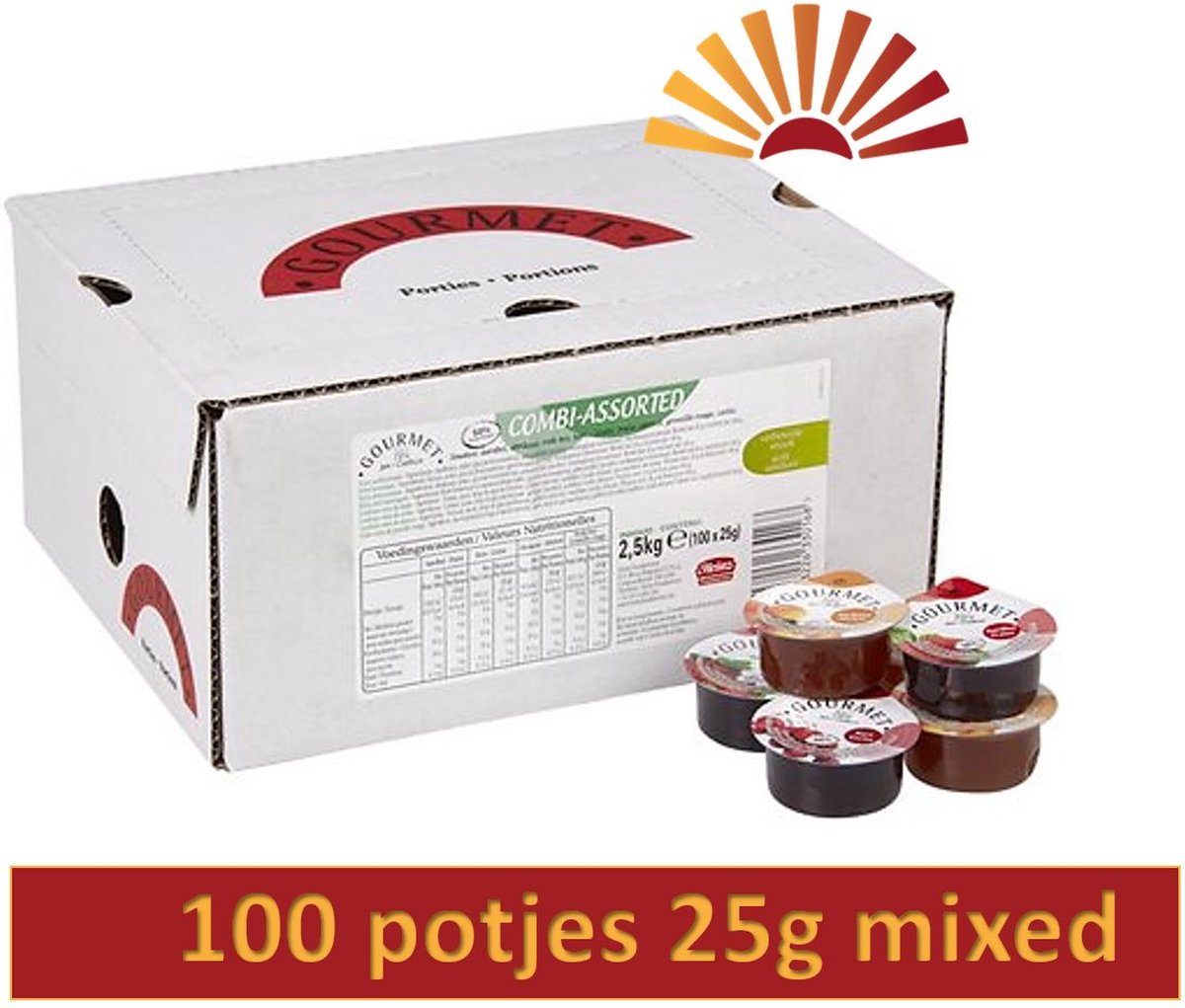 Gourmet jam (100x25g)