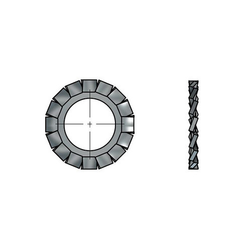 DENTELLES ROND 15cm 1x250st