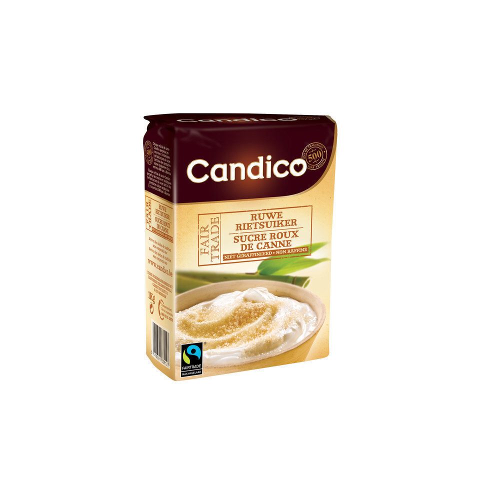 CANDICO RUWE RIETSUIKER 1x1kg