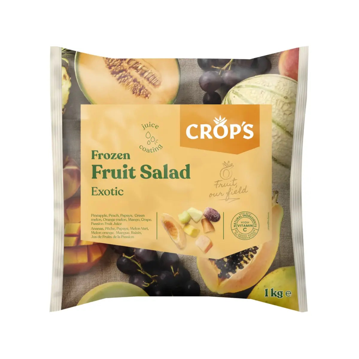 EXOT.FRUITSALADE/SAP CROPS 1x1kg